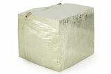 Shiny, Natural Pyrite Cube - Navajun, Spain #361961-1